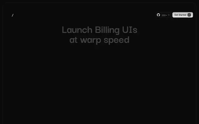 billingsdk screenshot