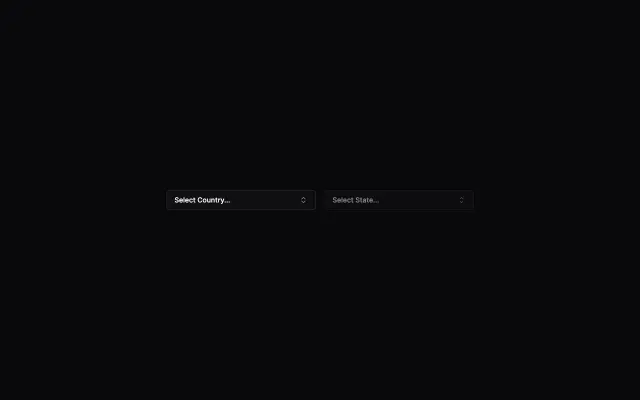 country-state-dropdown screenshot