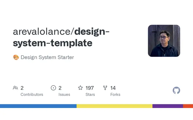 design-system-template screenshot