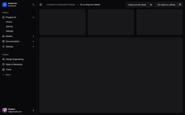 drag-to-resize-sidebar screenshot