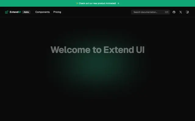 extend-ui screenshot