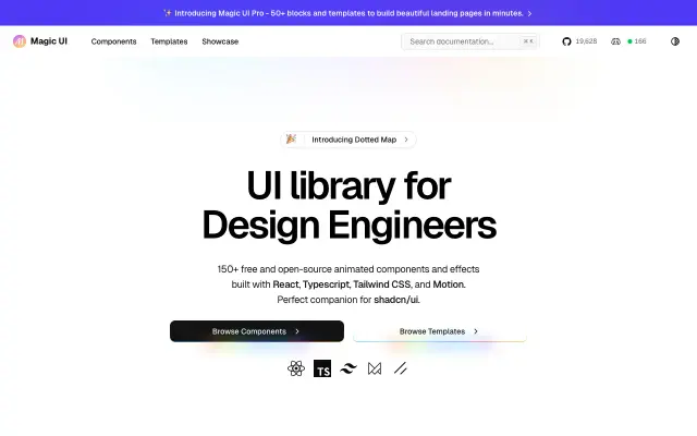 Magic UI screenshot