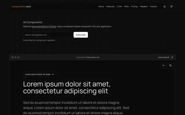 nextjs-components screenshot