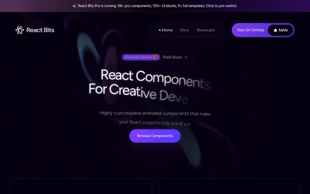 React Bits screenshot