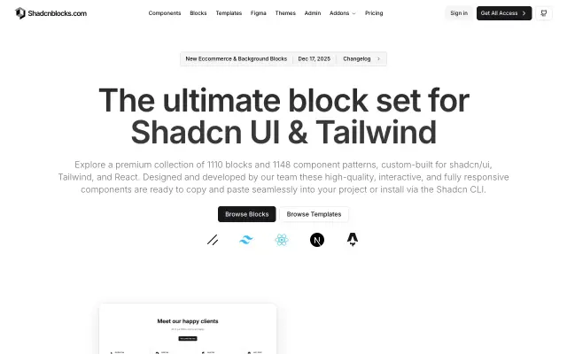 shadcn-blocks-com screenshot