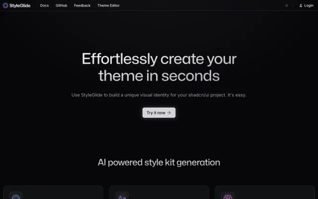 StyleGlide screenshot