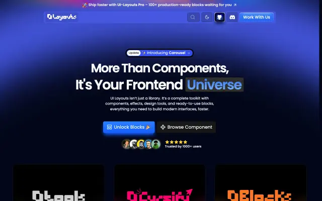 ui-layouts screenshot