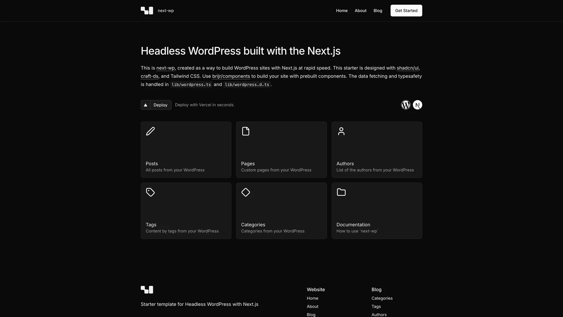 Next Wp — preview