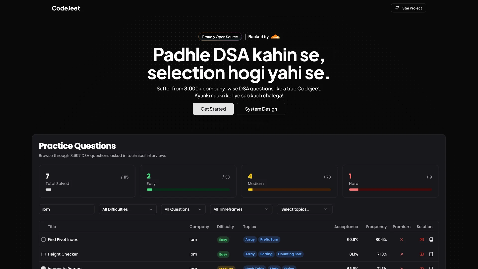 Codejeet — preview