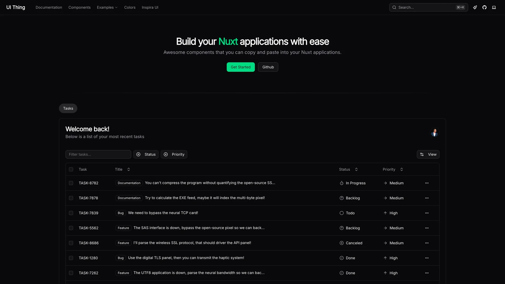 UI Thing — preview