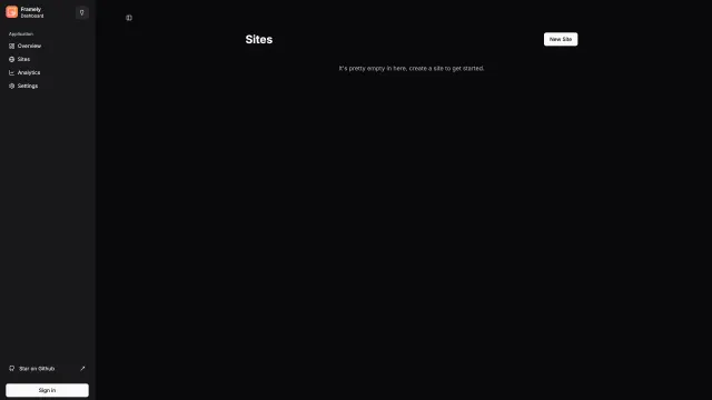 Framely template preview
