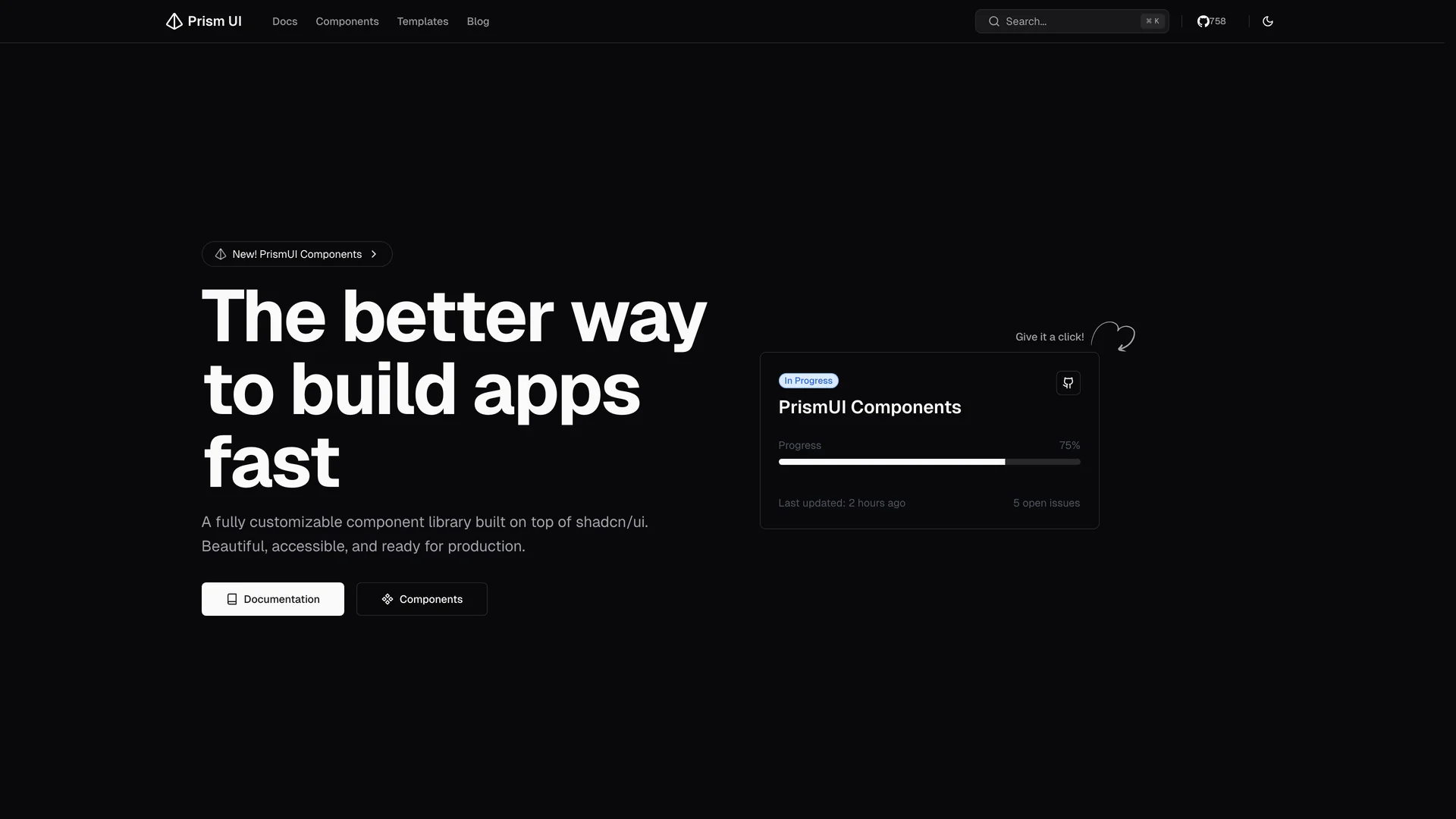 Prism UI — preview