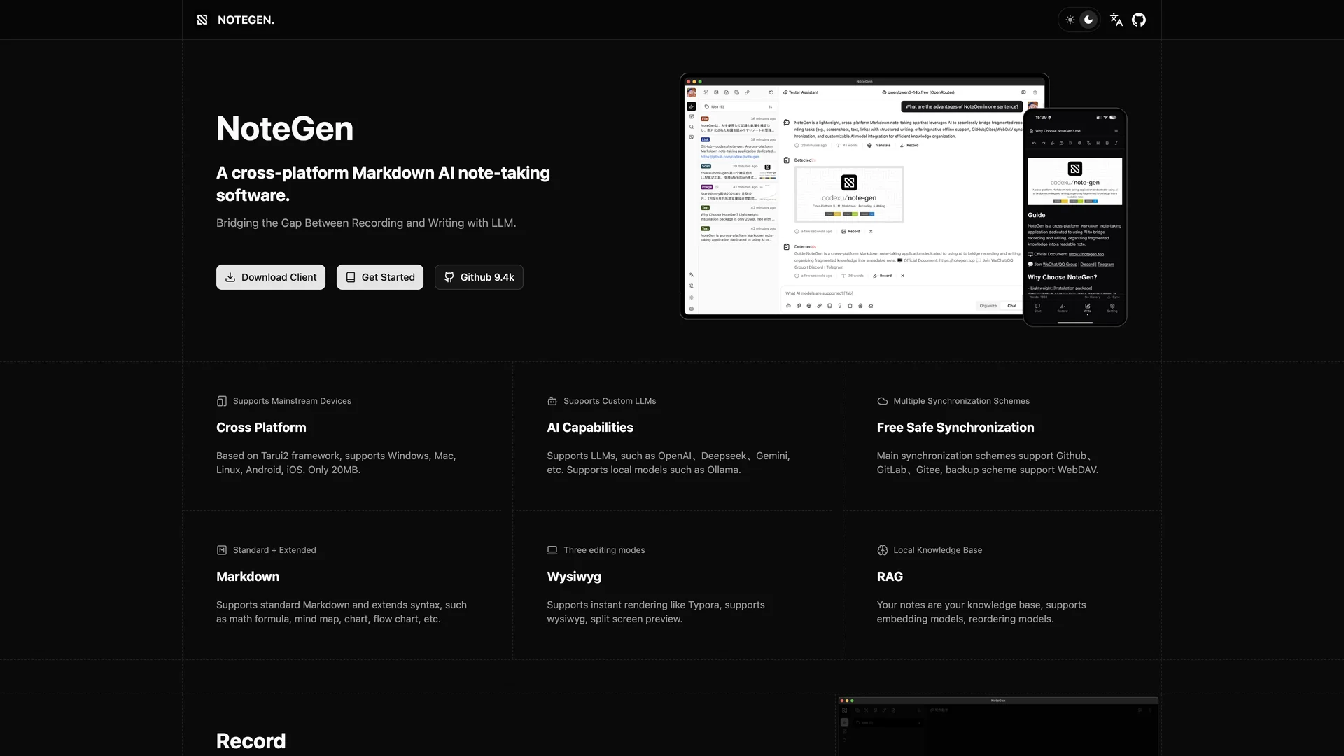 Note Gen — preview