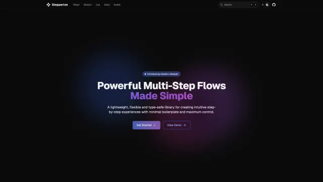 Stepperize template preview