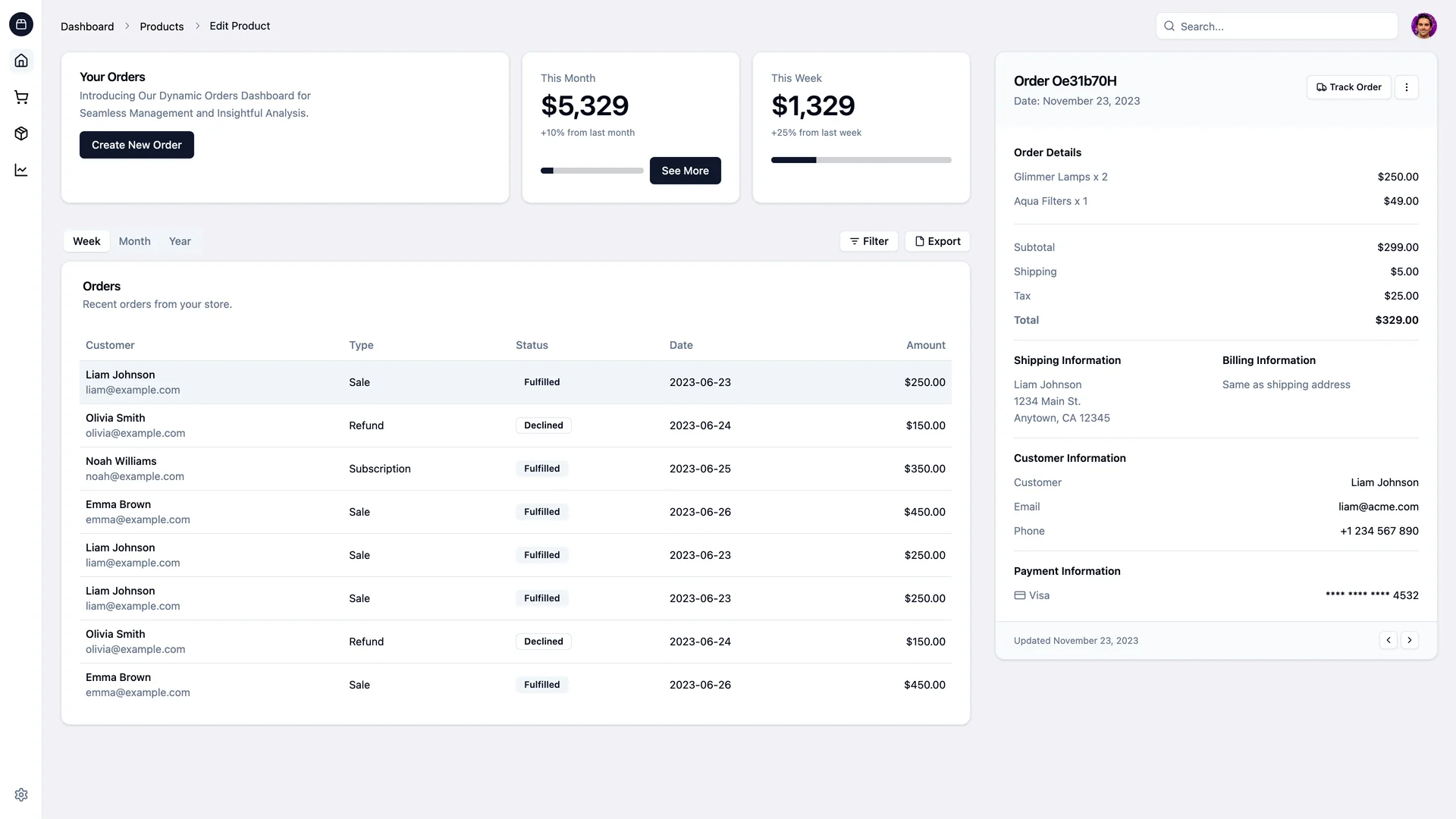 Expo Dom Components Example — preview