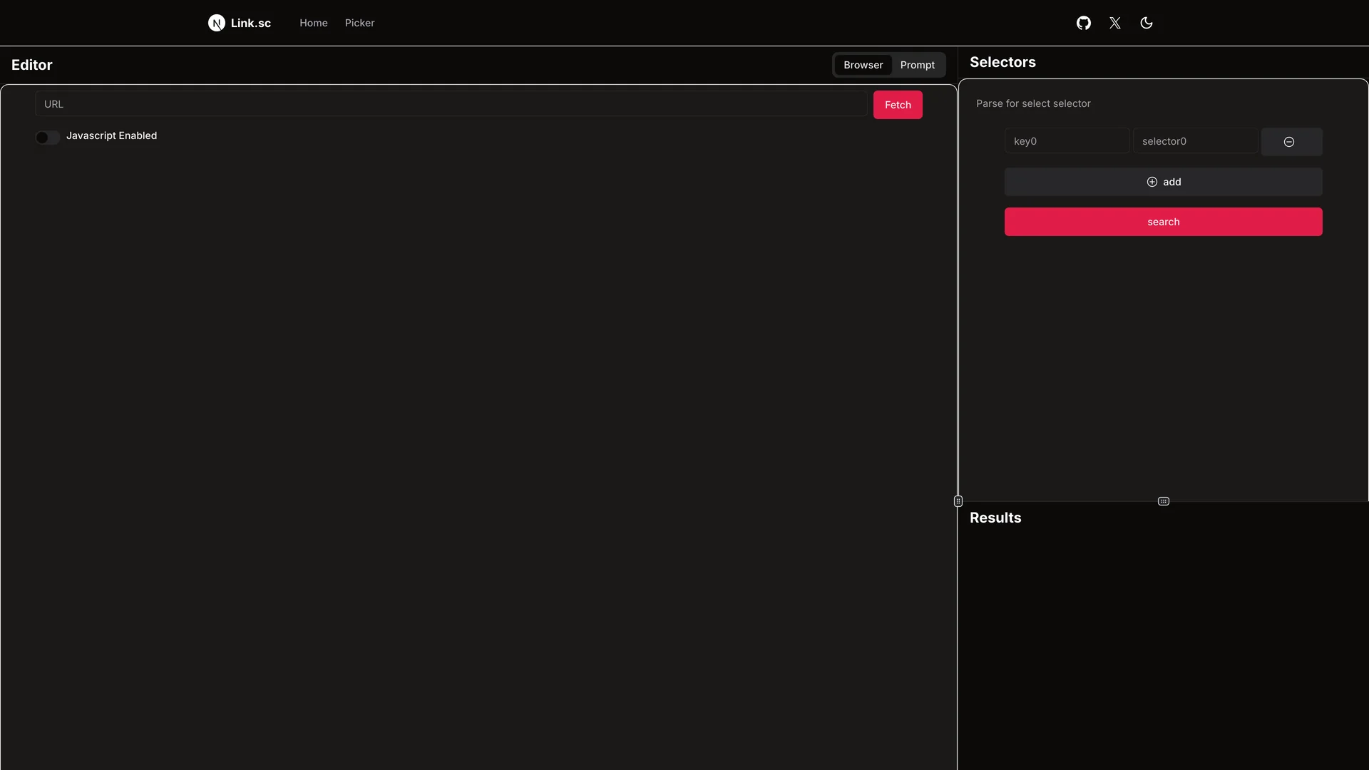 Css Selector Tool — preview