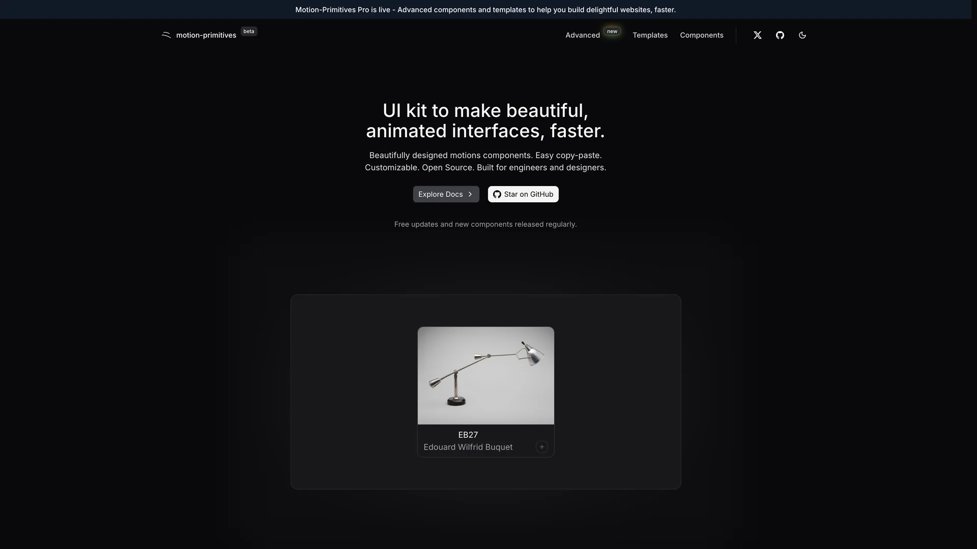 Motion Primitives — preview