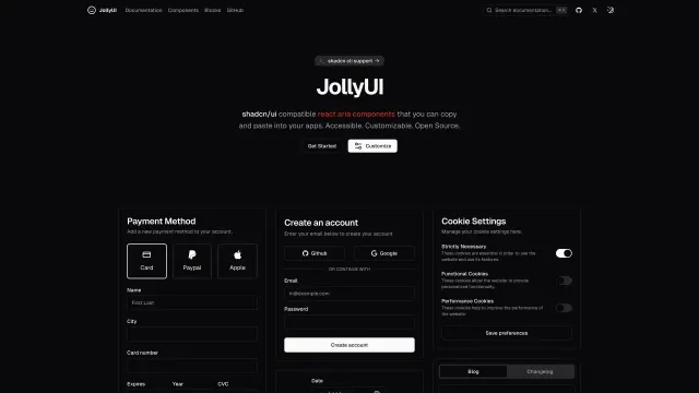 Jolly UI template preview
