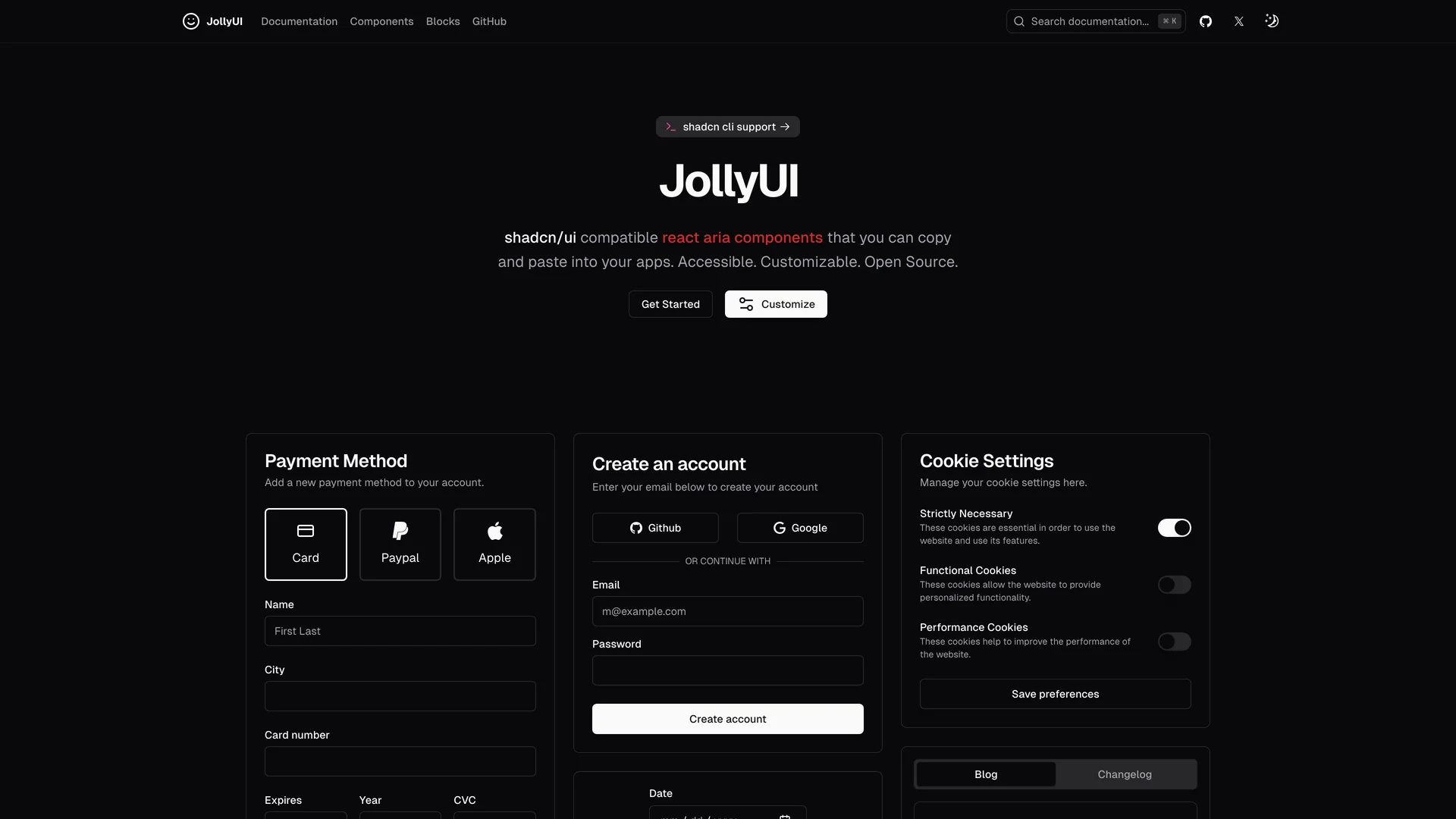 Jolly UI — preview