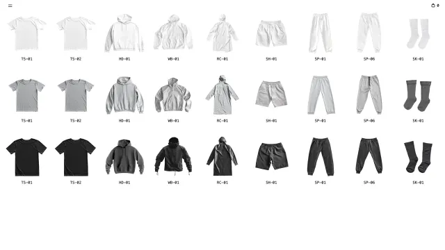 Next Minimal Store template preview