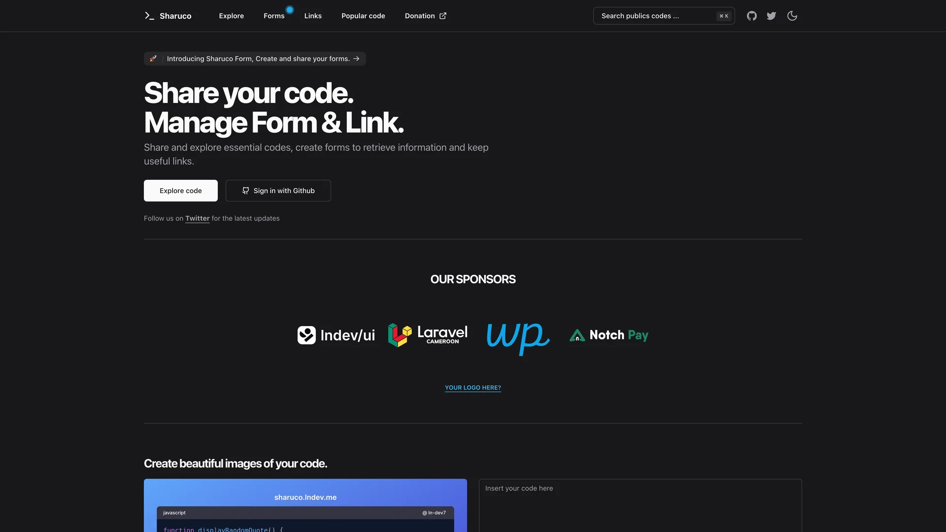 Sharuco — preview