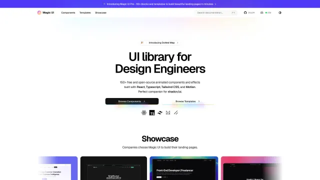 Magic UI template preview