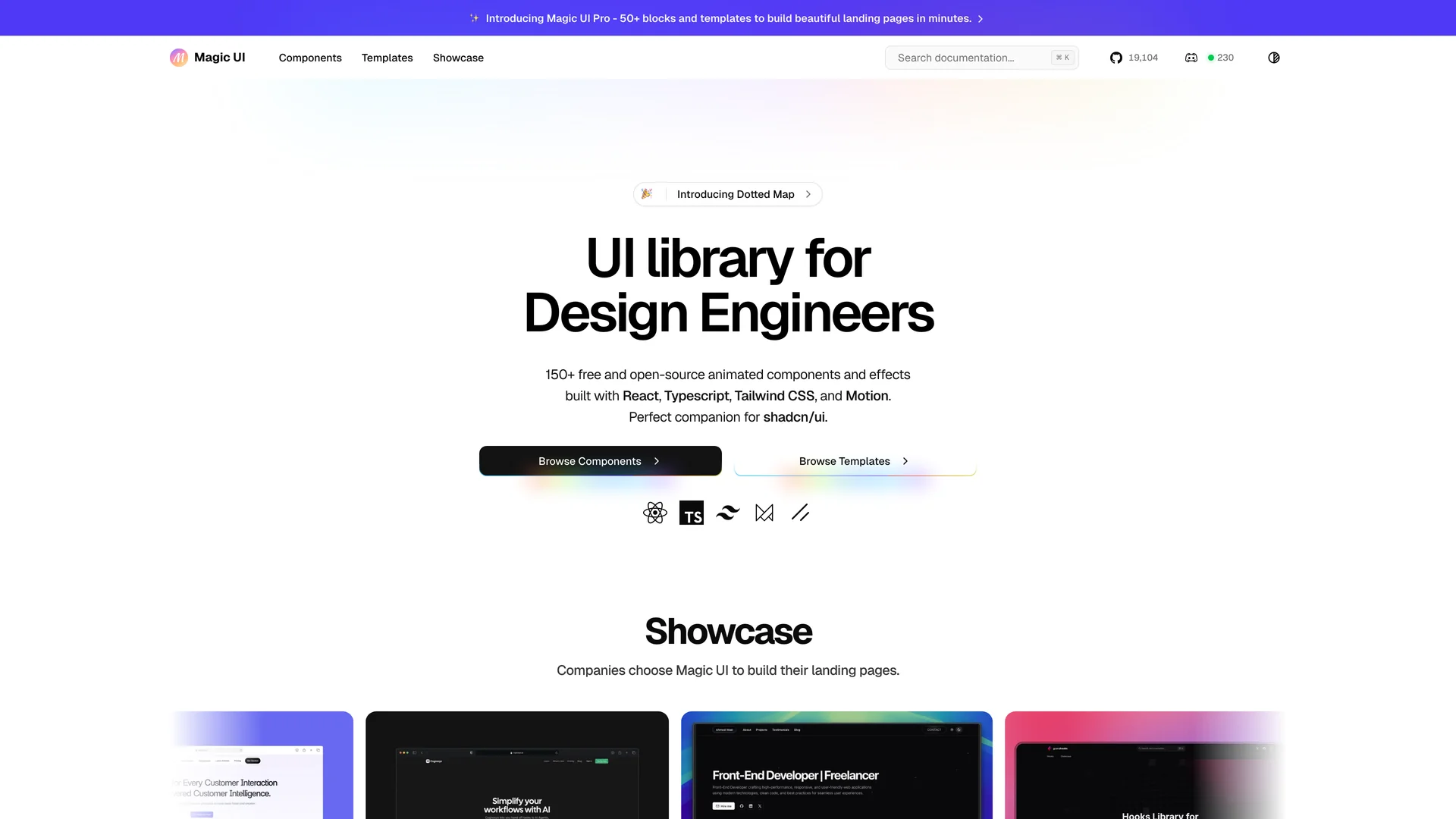 Magic UI — preview