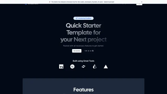 ChadNext template preview