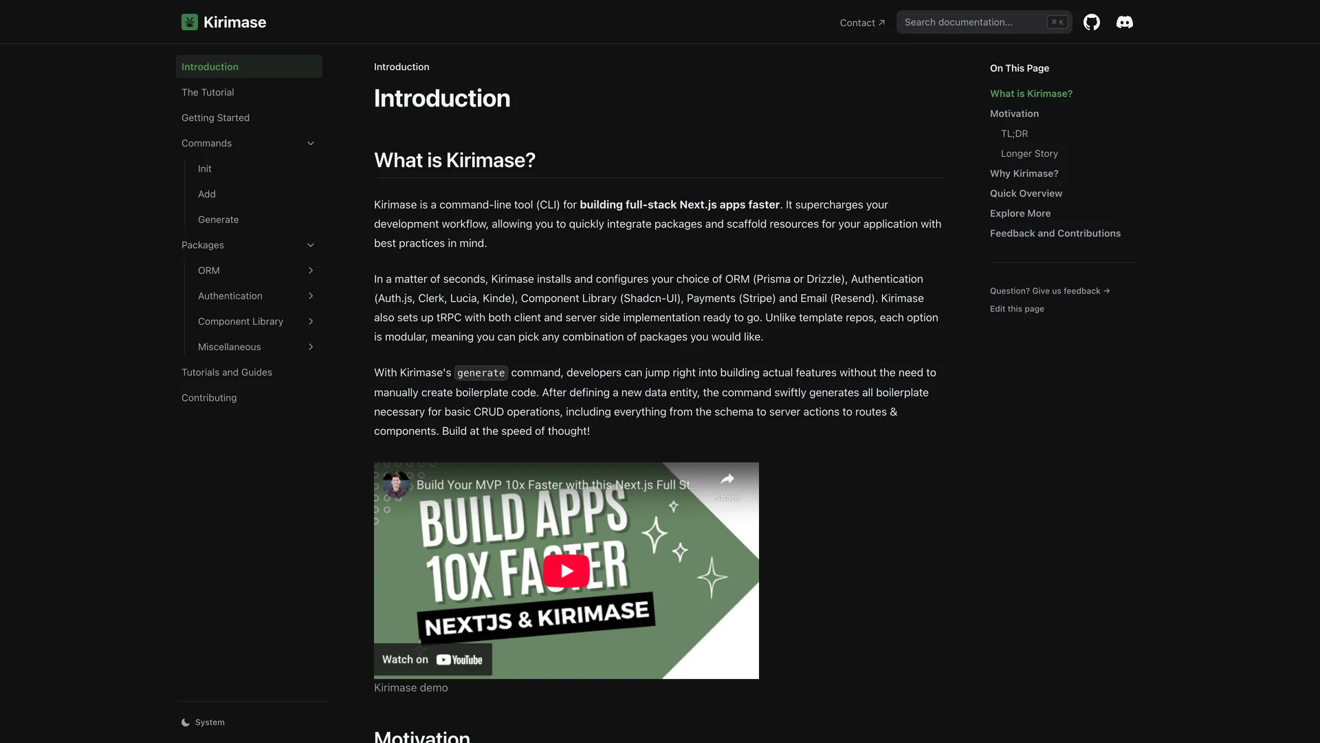 Kirimase — preview