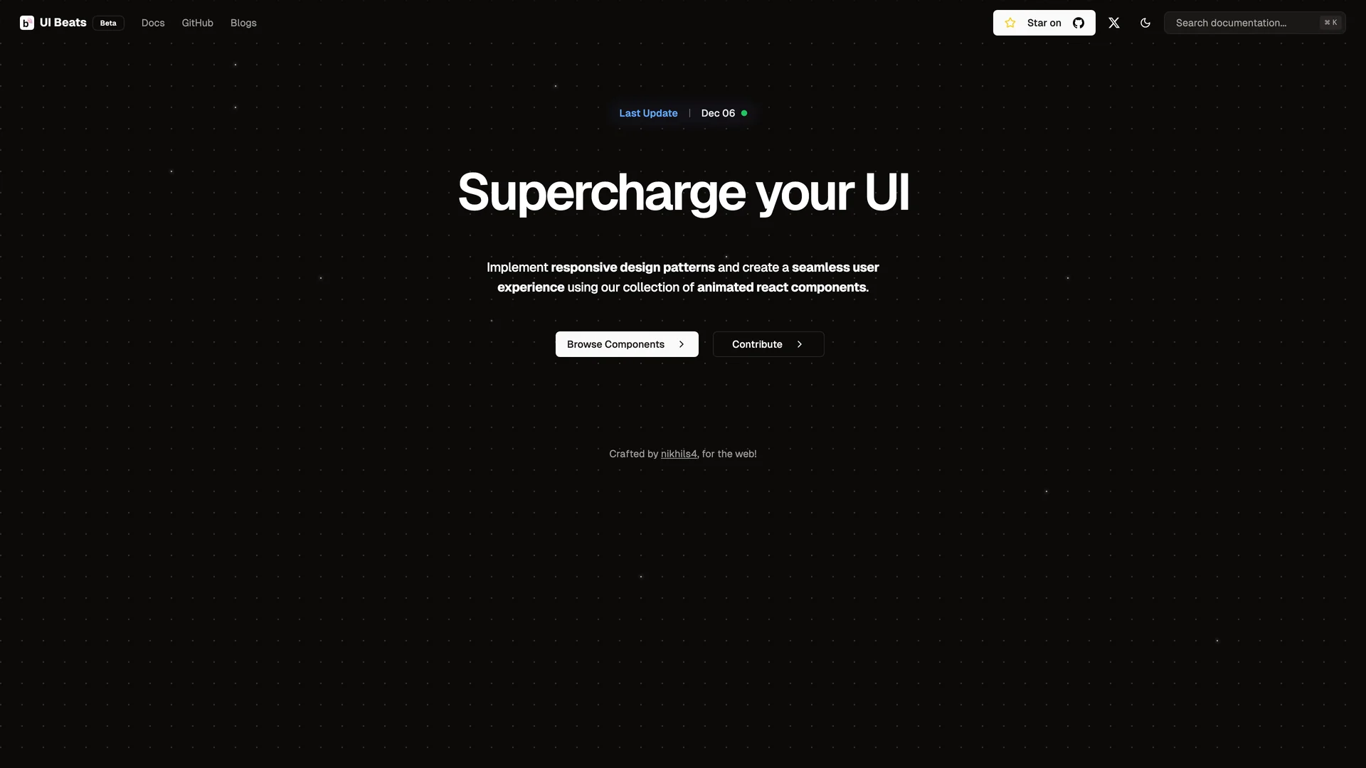 UI Beats — preview
