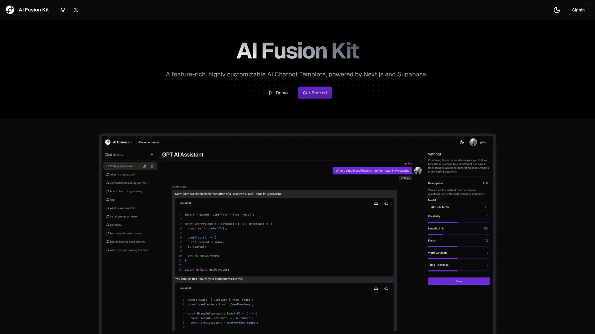 AI Fusion Kit — preview