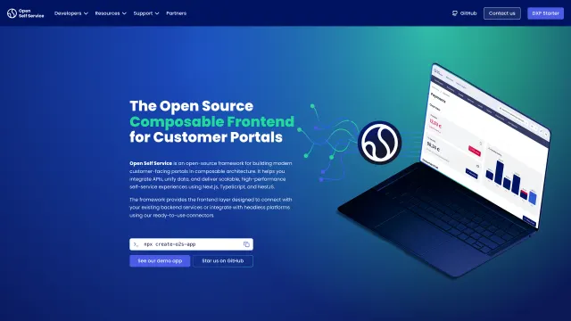 OpenSelfService template preview