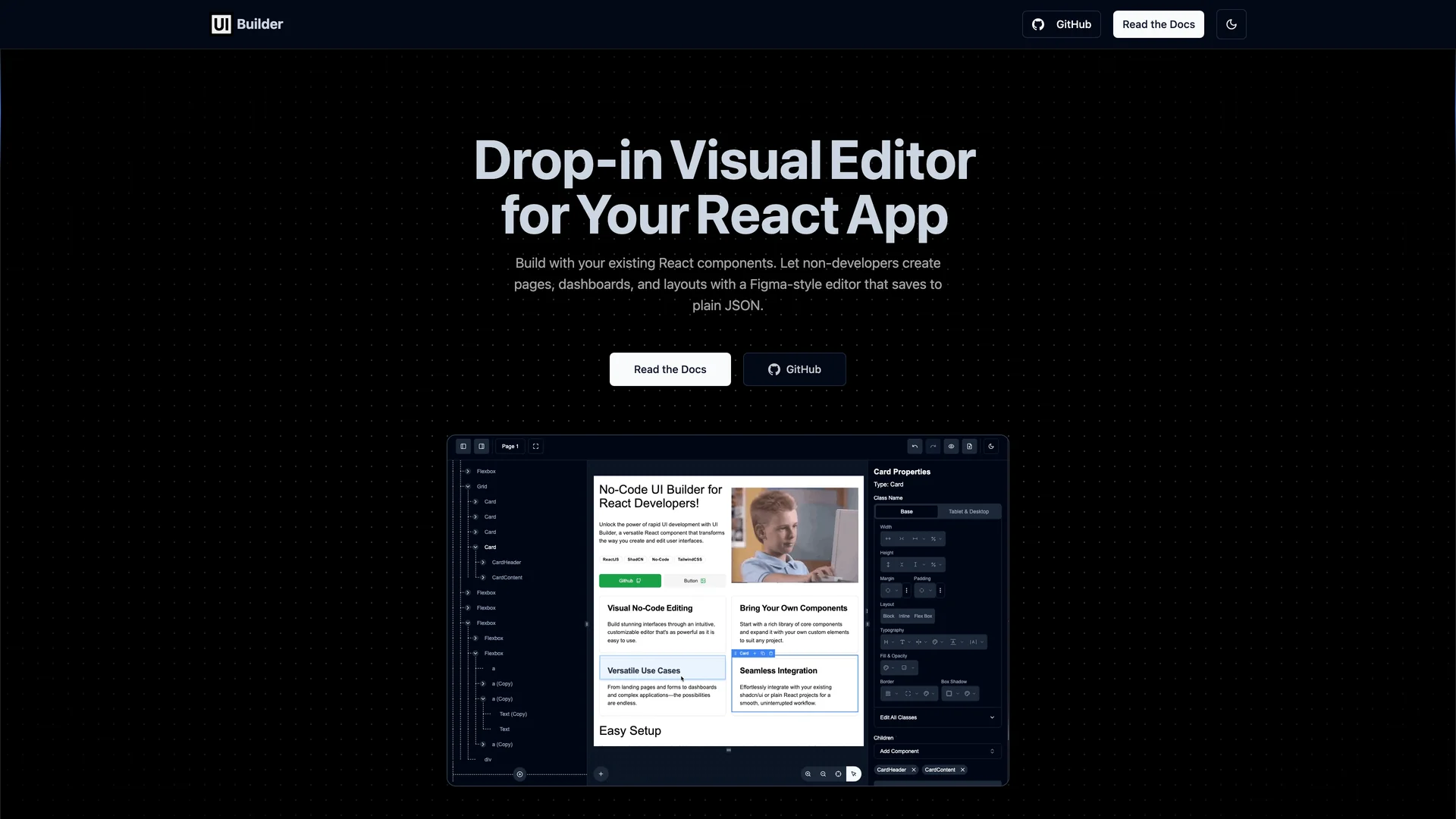 UI Builder — preview
