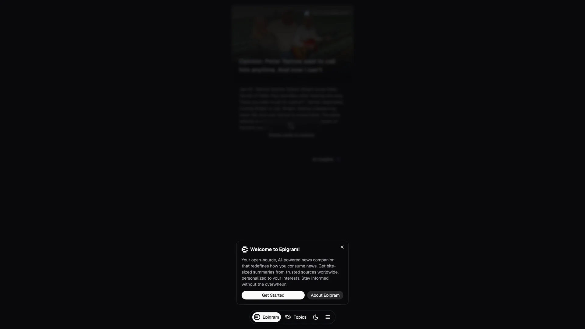 Epigram — preview