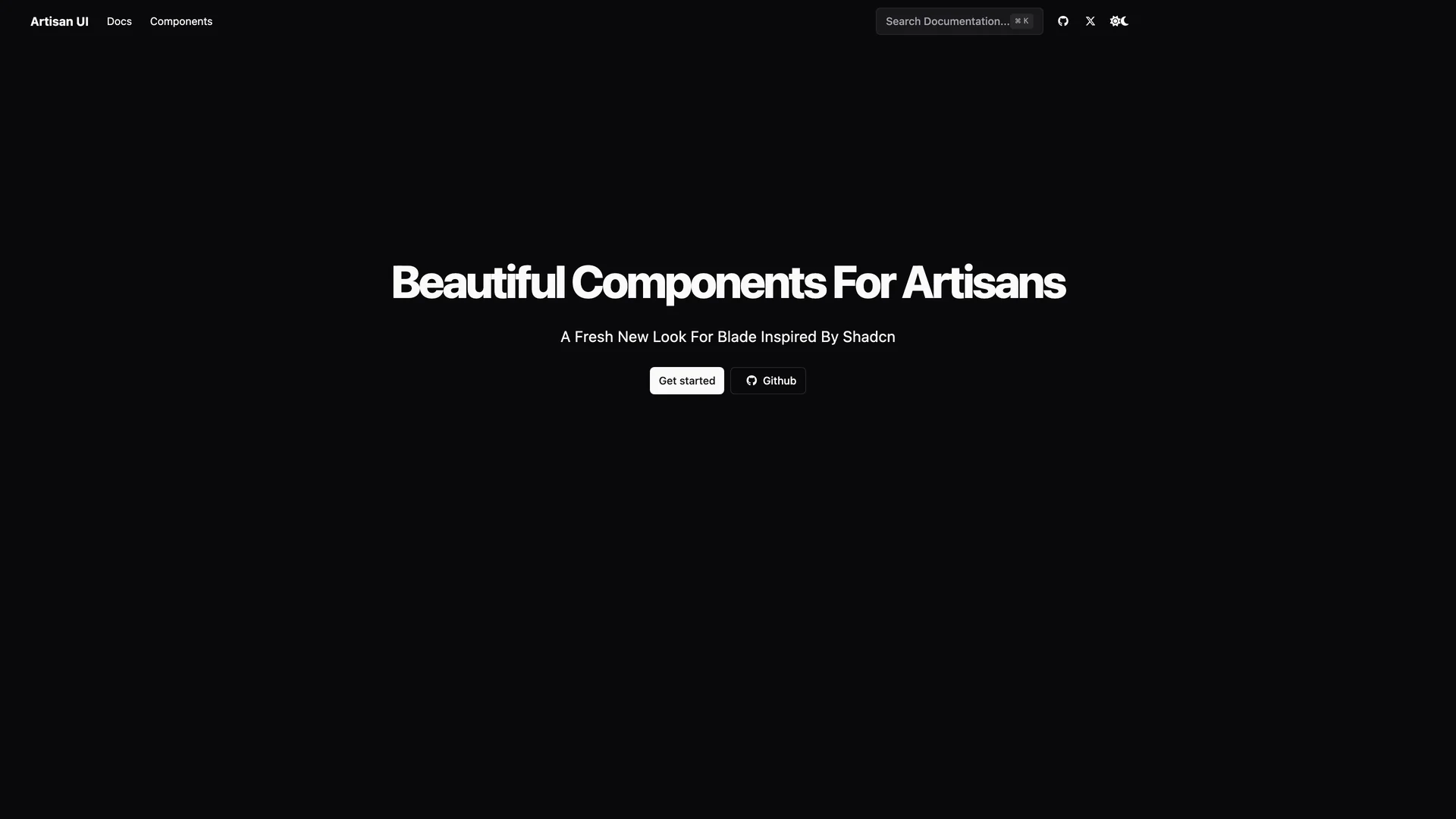 Artisan UI — preview